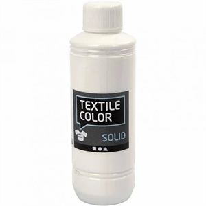 Textile Solid, Hvid, 250 ml